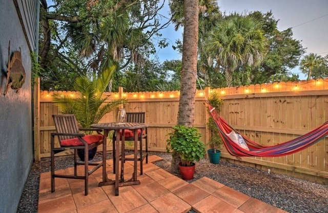 Dog Friendly Home by Flagler Avenue! Fenced Yard and Garage! Walk to the Beach!