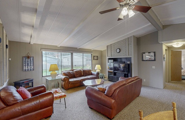 Dog-friendly home near the beach with entertainment & 2-acre fenced yard
