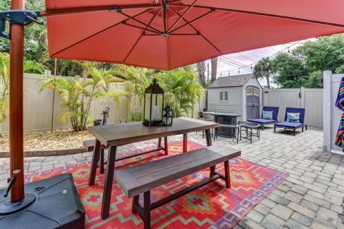 Dog Friendly Home by Flagler Avenue! Fenced Yard and Garage! Walk to the Beach!