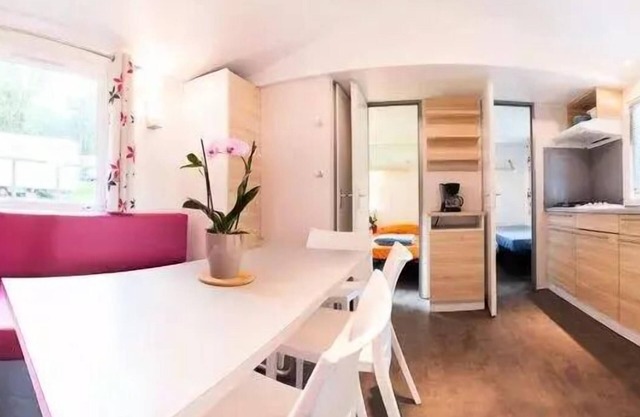 Domaine de Corneuil * - Mobile home Premium Peony - 3 bedrooms + terrace 11.25 m2 6 people