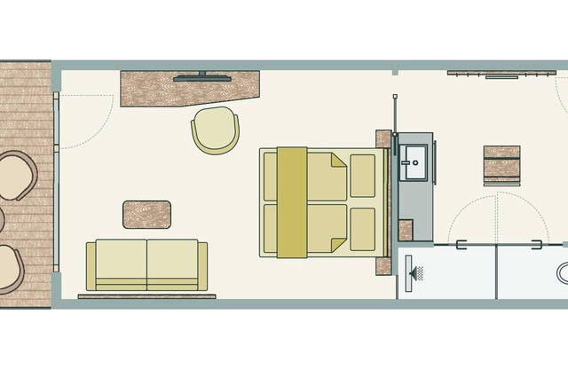 Double room - 34 m² - haldensee * - Clear the stage for nature