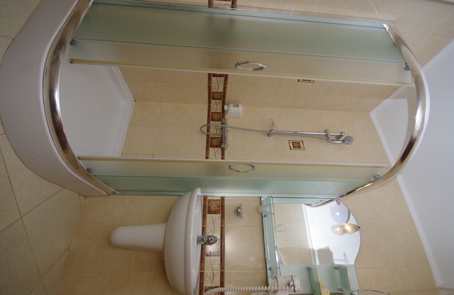 DOUBLE ROOM 8 in a quiet hotel with SEA VIEW
