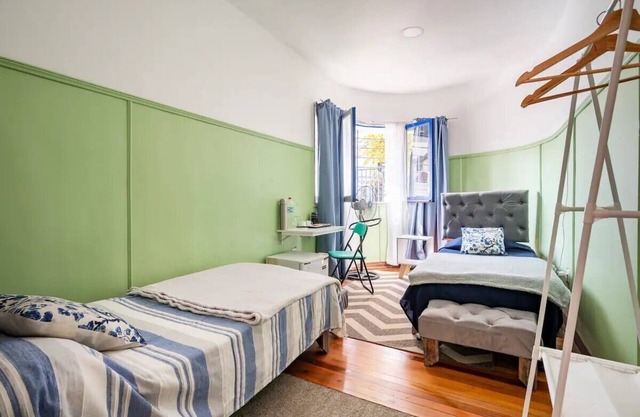 Double room with garden view - 2 twin beds. Pet friendly, free parking