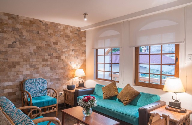 Duplex Apartment. 5 rooms in downtown Baños - Casa del Balcon