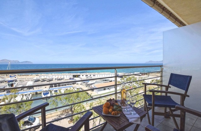 Duplex in Can Picafort by the Harbor