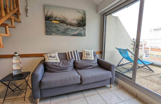 Duplex near the beach