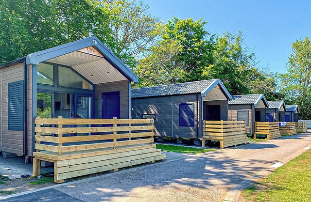 Each lodge is like a home from home with everything you need for a comfortable stay.