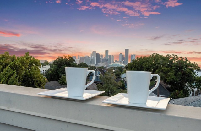 EaDo Escape Sleeps 10 - Private Yard & Driveway + Rooftop City Views
