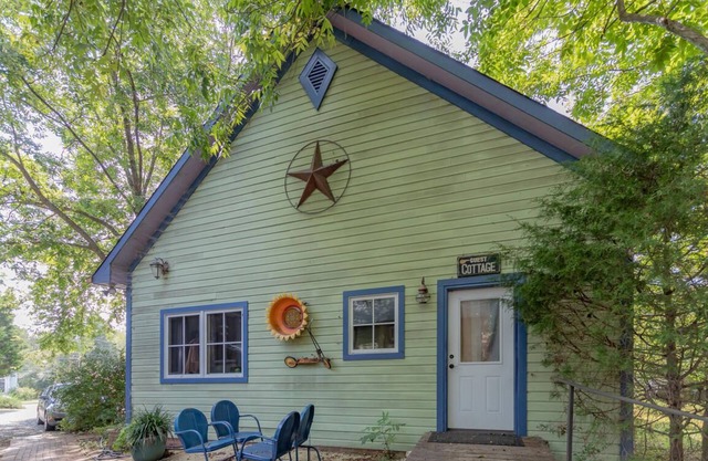 Eclectic & Spacious Guest Cottage (walk to downtown/pet friendly)