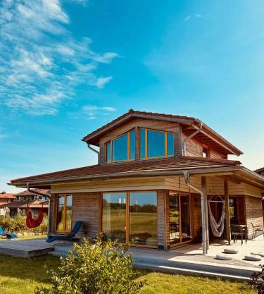 Ecological Timber House Near The Baltic Sea Coast