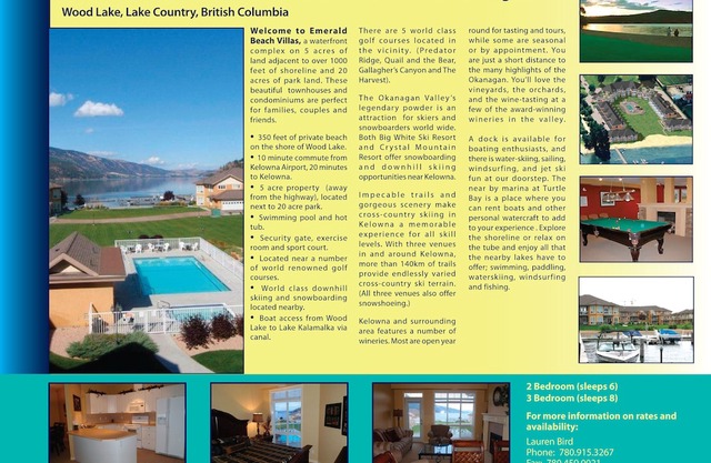 Emerald Beach Villas - Lakefront Wood Lake