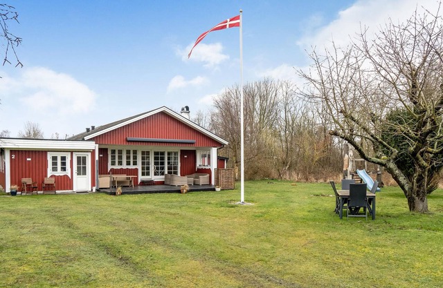 Enjoy a carefree time with the family in this comfortable vacation home with wellness.