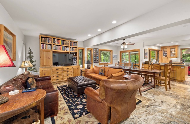 Enjoy fun for the whole family with this eclectic mountain retreat! The hot tub is calling!