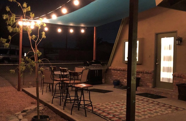 Enjoy our "A" yAy Frame Boutique Home w many amenities for a tiny home feel.