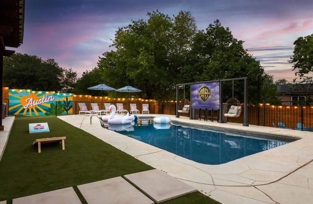 Entertainment Oasis Pool, Hot Tub, Fire Pit & More