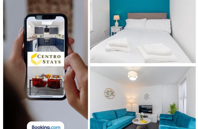 Ethel - Walk to Northampton Gen Hospital, Town Centre, Cafes, Pubs & Restaurants- Fast Wifi, Free Parking, SmartTV with Netflix by Centro Stays