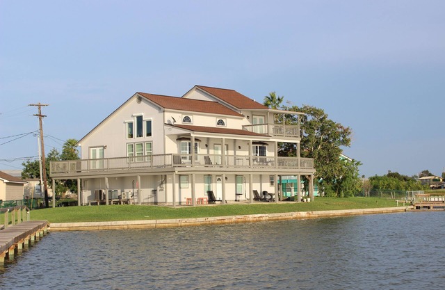 Exceptional Waterfront Home with 165 foot fishing pier