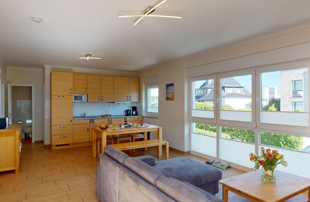 Exclusive vacation apartment for up to 6 people near the beach and marina