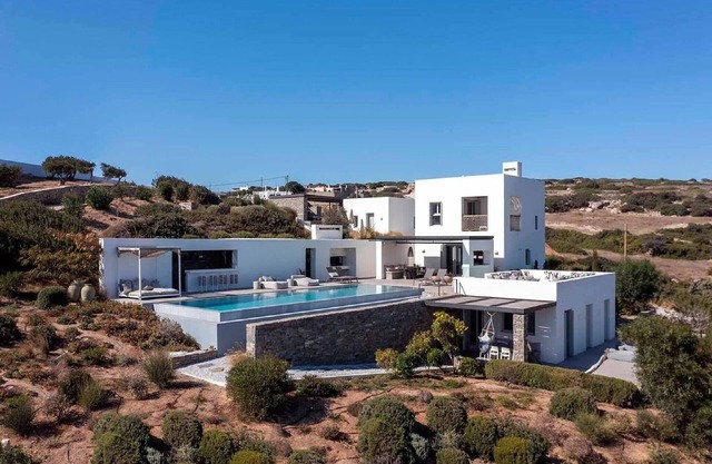 Exquisite Paros Villa | Villa Solaris | 6 Bedrooms | Large Terrace with.