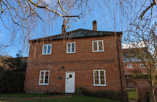 Family cottage overlooking the duck pond, on a farm near Norwich City