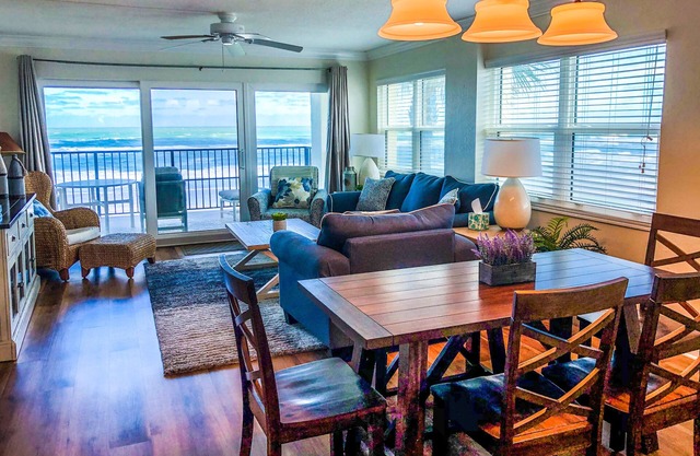Family-Friendly Luxury True Direct Oceanfront 3 bedroom/3 bath 2nd Flr. Corner