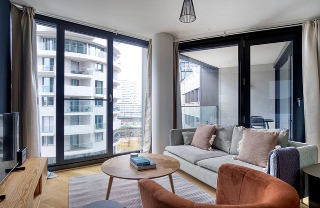 Favoriten 1BR w/Gym & Lounge, nr Hauptbahnhof by Blueground