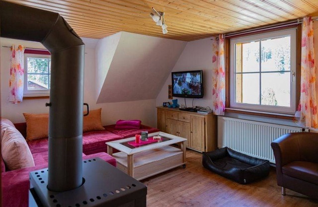 Ferienwohnung Waldblick, 75qm, 2 Schlafzimmer, max. 7 Erwachsene