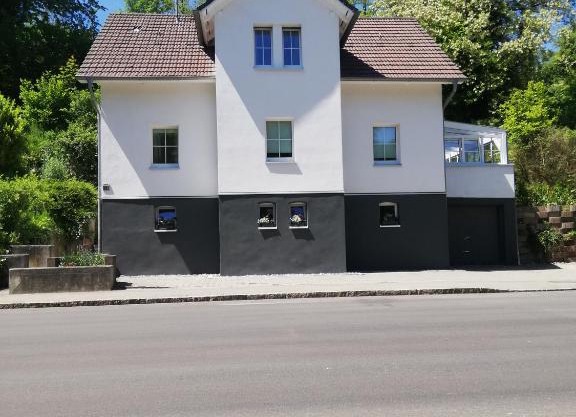 Ferienwohnung am Bodensee mit Wintergarten, Garten und Grillhaus bis 6 Person