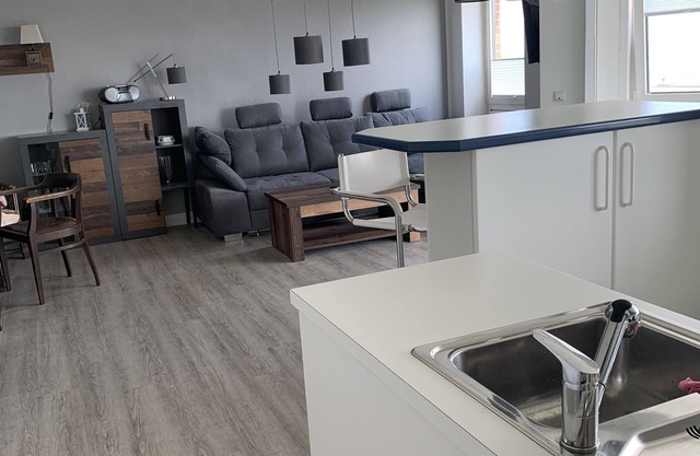 Ferienwohnung mit Meerblick und Direktzugang zur Nordsee - Helgolandavantgarde