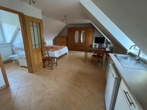 Ferienwohnung mit Küche und Bad