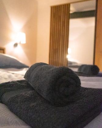 Ferienwohnung "Wasser" mit Sauna im Ferienhaus am Waldbach