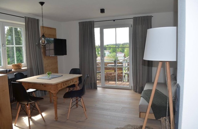 FERIENWOHNUNG zum WOHLFÜHLEN in Mauth mit Balkon, 55qm
