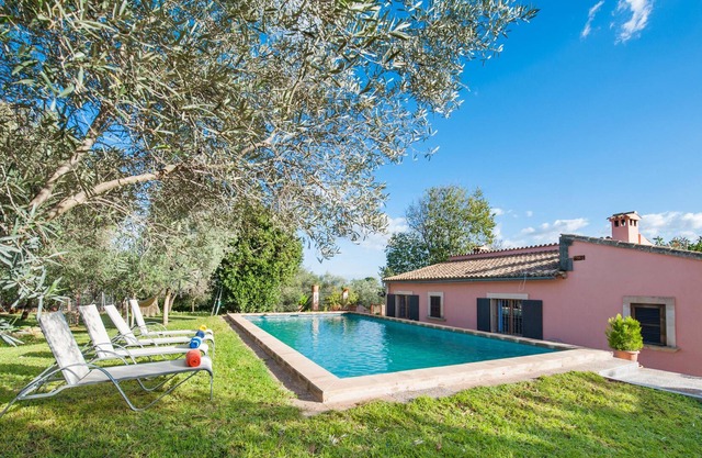 Finca CA'N LLUC in Alaro with Mountain view, private pool and table tennis. Villaonline Agency - Free Wifi