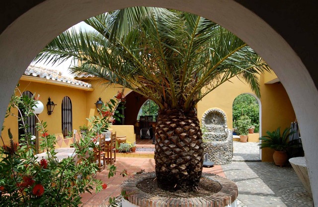 Finca La Loma with authentic Andalusian patio and lots of peace and quiet