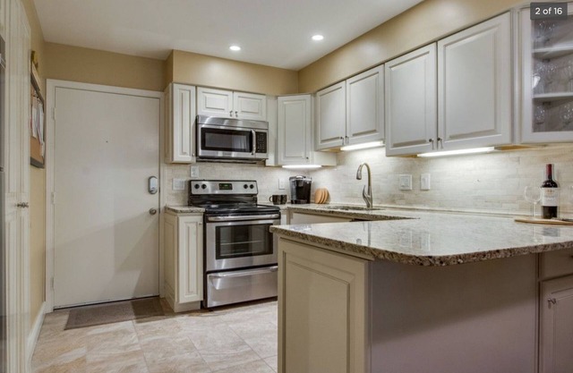 First Floor, Updated, and a Short Walk to the Beach