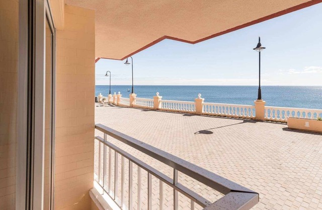 First line with beautiful sea views