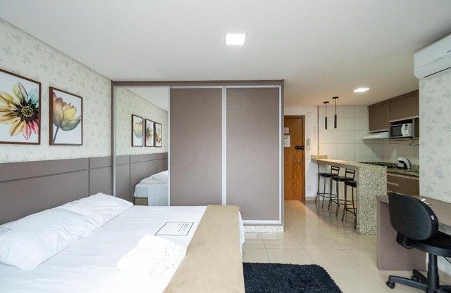 Flat aconchegante no Setor Bueno - TH2107