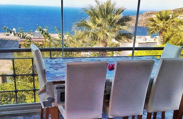 Flat in Yalikavak with Sea View and Shared Pool