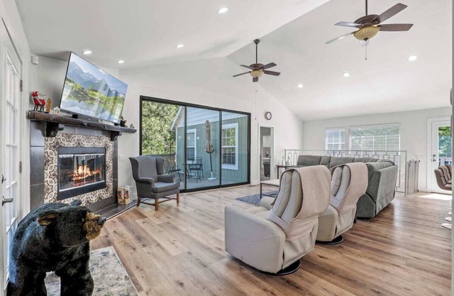 Forest Retreat w/Decks, Game Room & Walk to Lake