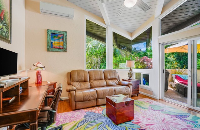 Free standing cottage, providing a lot of privacy. Low traffic around property.