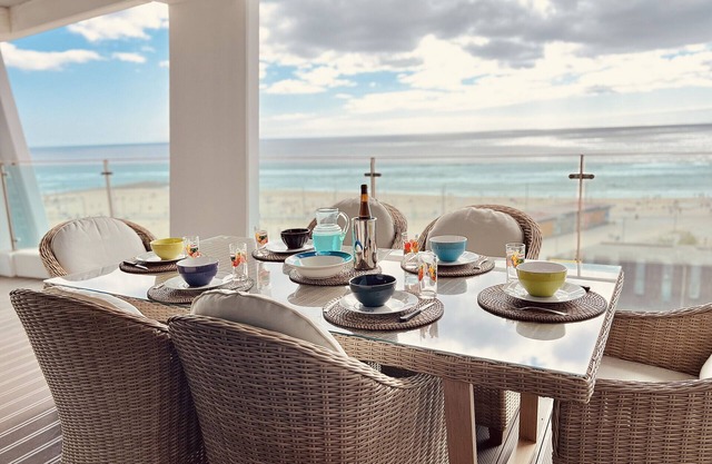 Front Line, Sea View, luxury Penthouse in Caparica