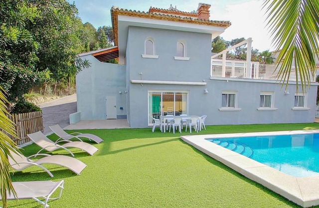 Full A/C, large outside terrace, two kitchens.