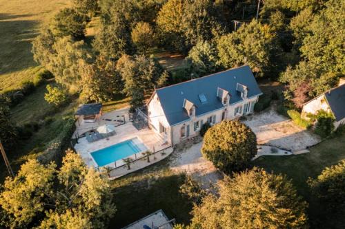 Gîte Bellarca avec piscine et spa