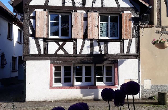 Gîte les hirondelles - typical Alsatian house