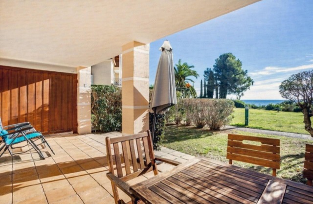 Garden level for 5 people with sea view