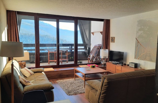 Gd studio 38m2, tt comfort, well equipped, balcony10m2 at the foot of the slopes.