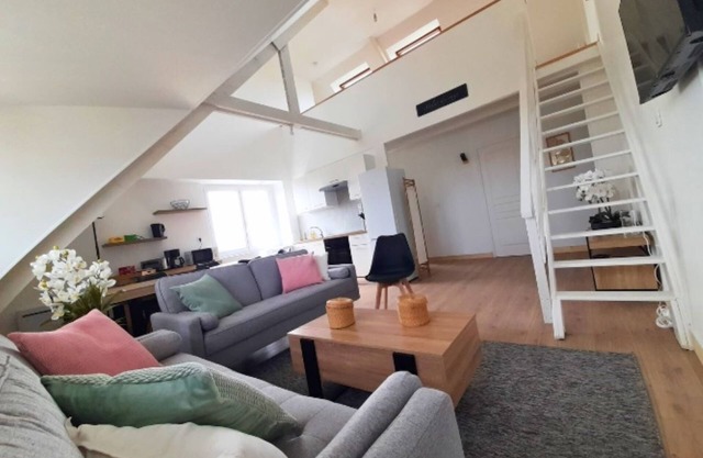 Gite du Belvédère - Appartement 150m2 , Spatieux, Chic et Calme - Mer à Pied