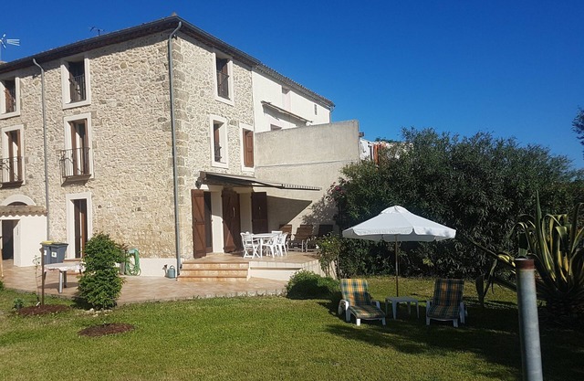 Gîte Pioch-Blanc - Swimming pool and exceptional view