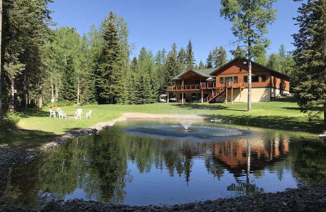 Glacier Tamarack Tranquility Grand Home and Serene Home located on 7 acres