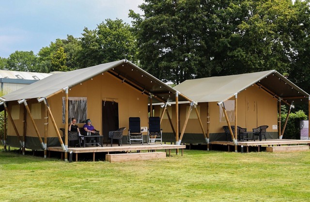 Glamping Tent in Netherlands with Terrace